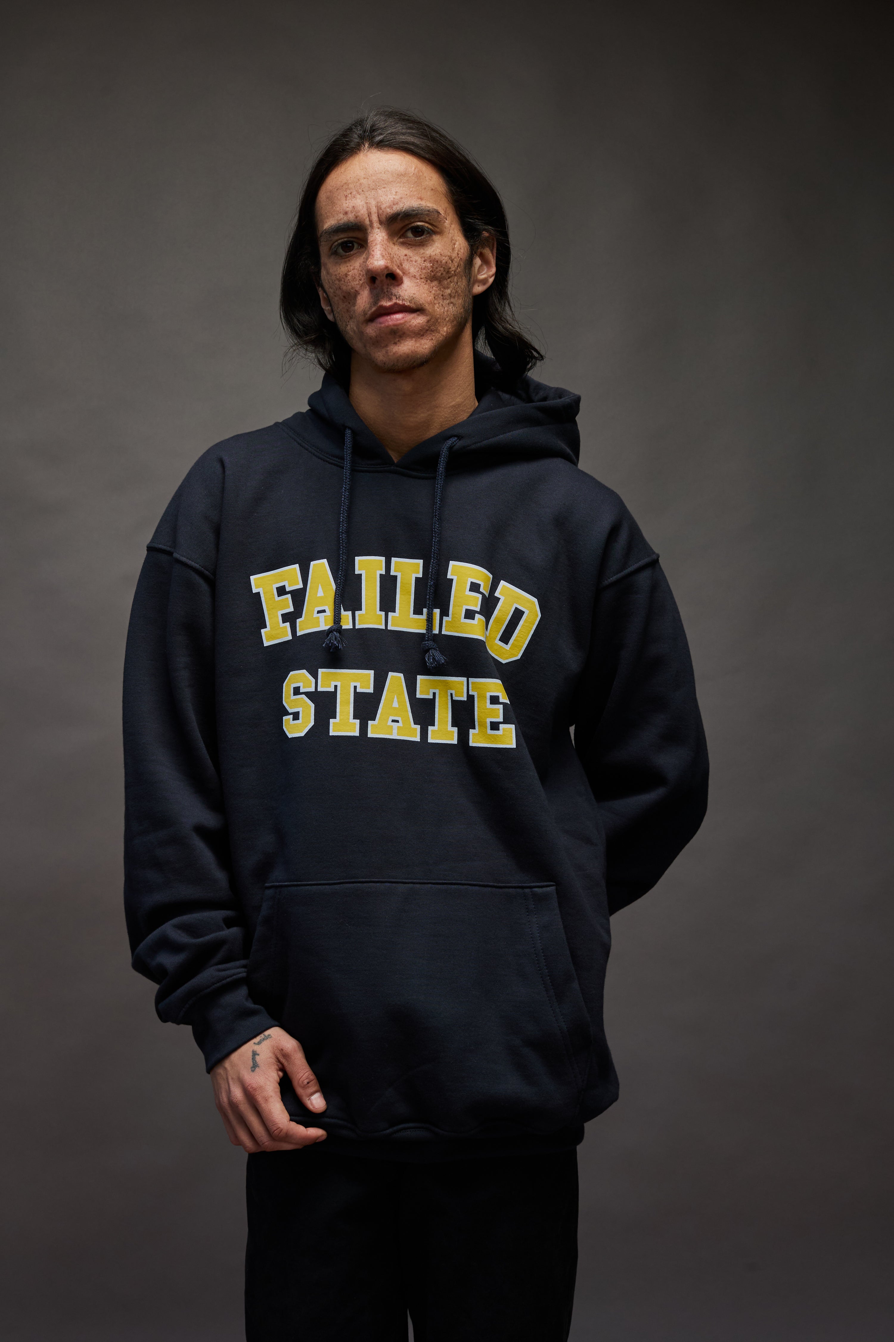 100% USA MADE: FAILED STATE WOLVERINES HOODIE