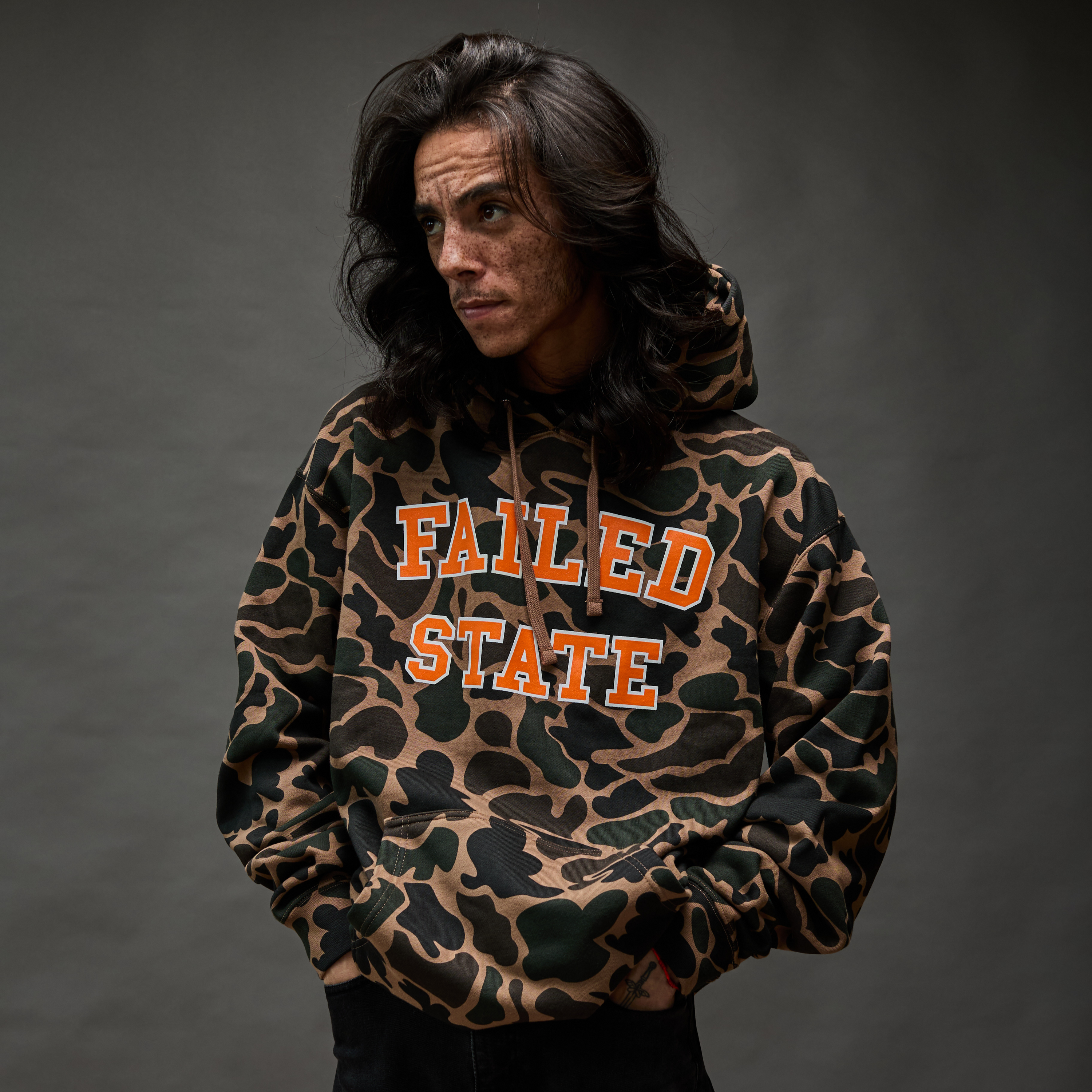 FAILED STATE HOODIE: DUCK CAMO