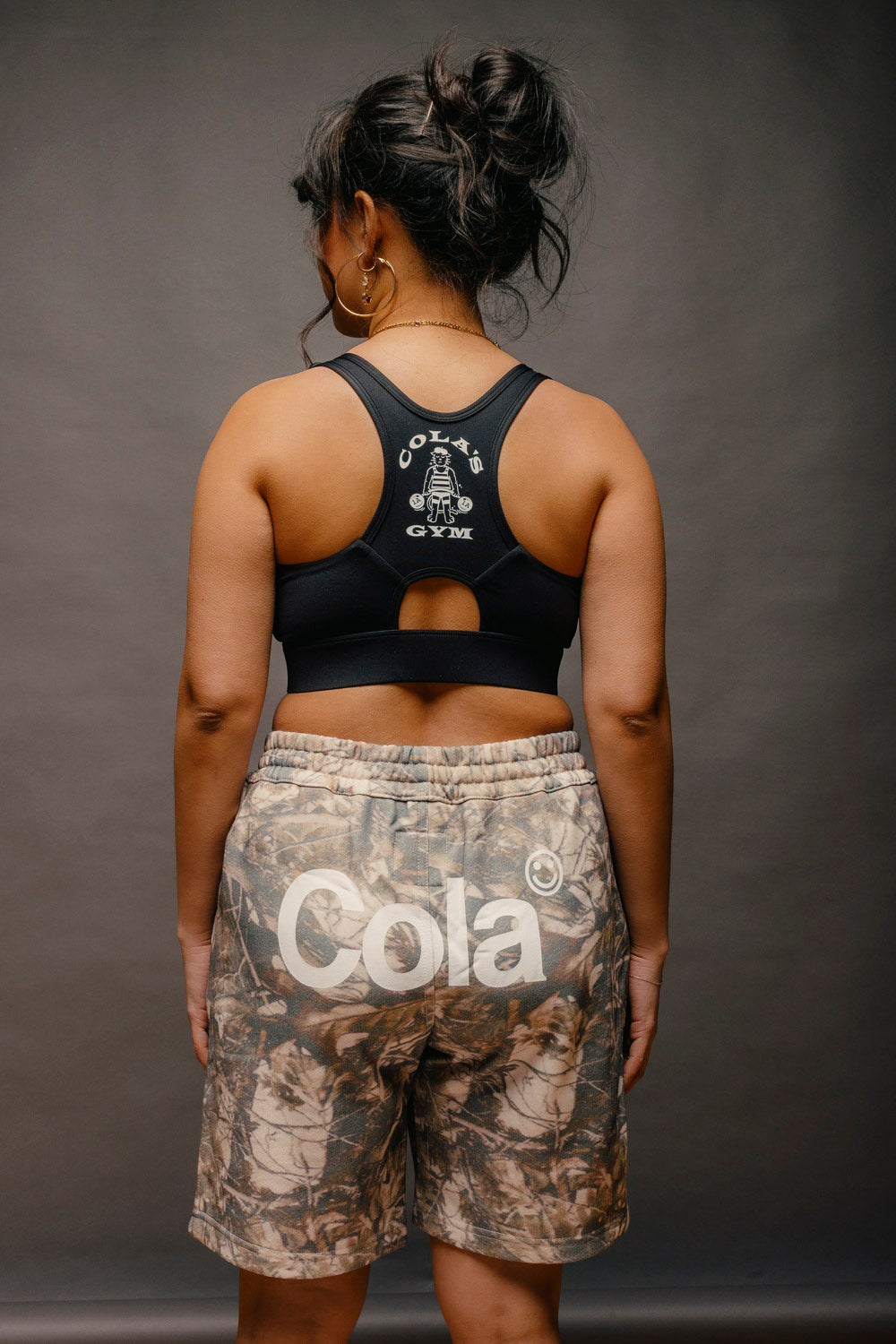 "POSSUM" WOODLAND CAMO SHORTS