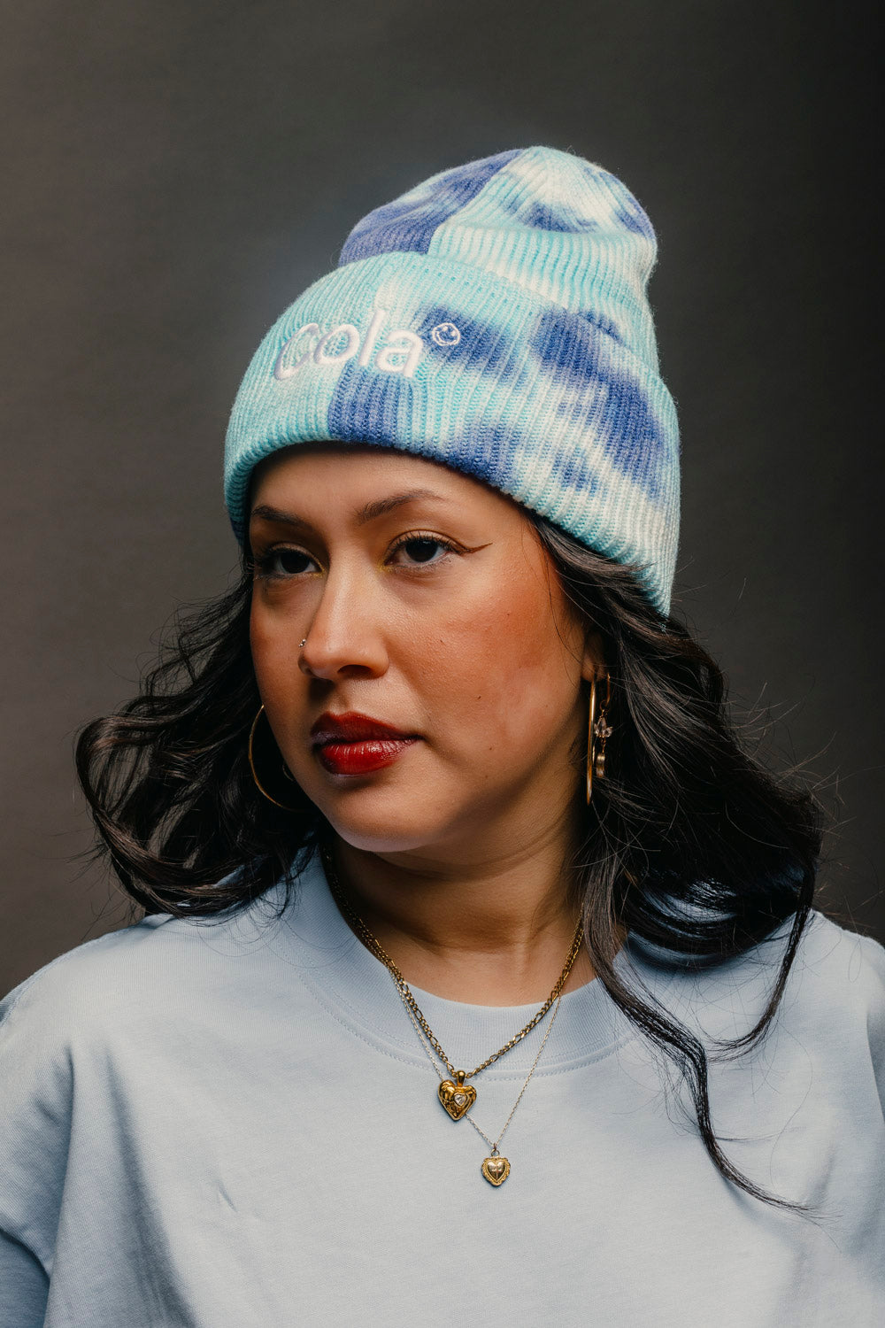 TIE DYE GUILLOTINE BEANIE