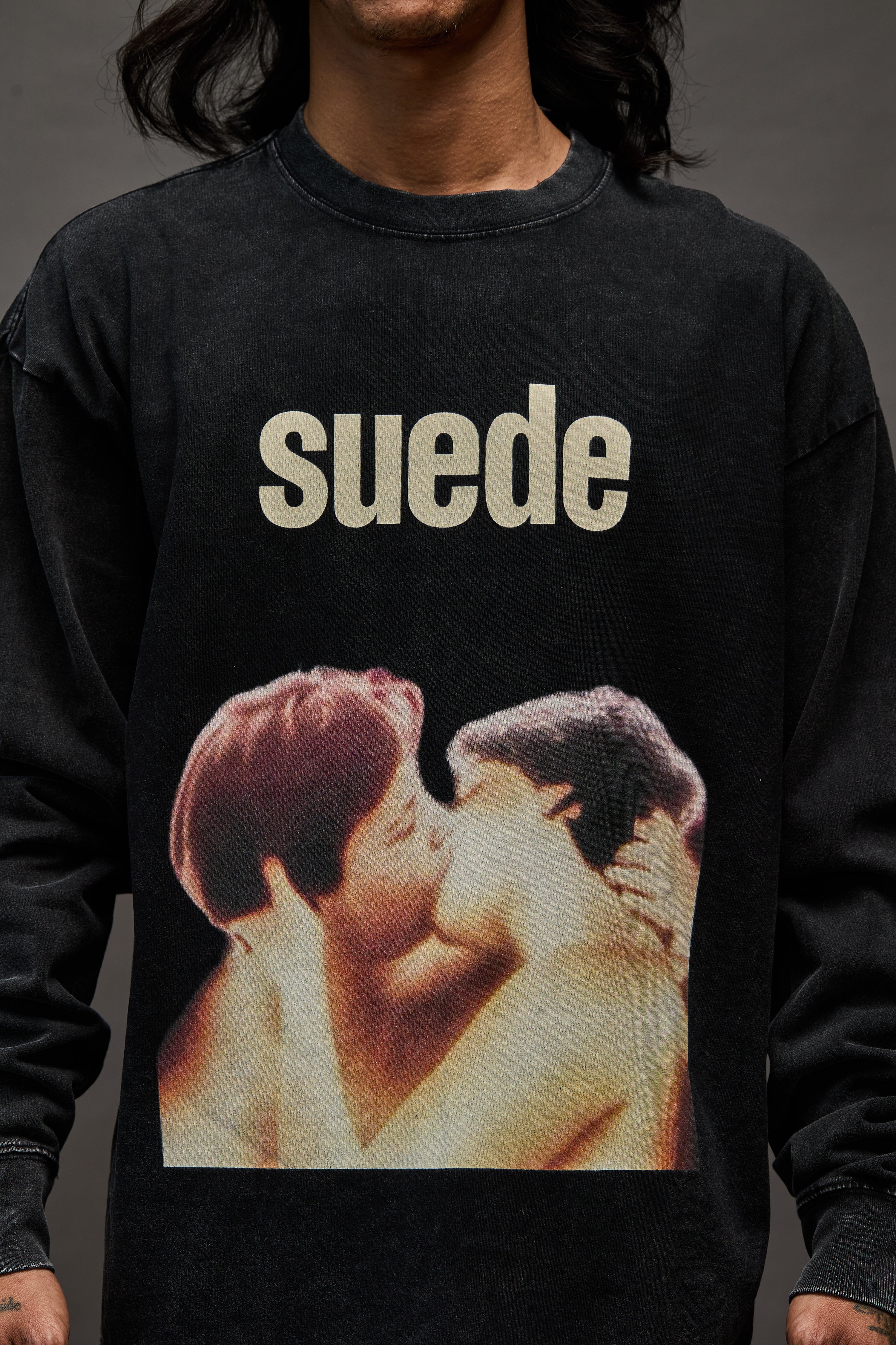 SUEDE ACID WASH