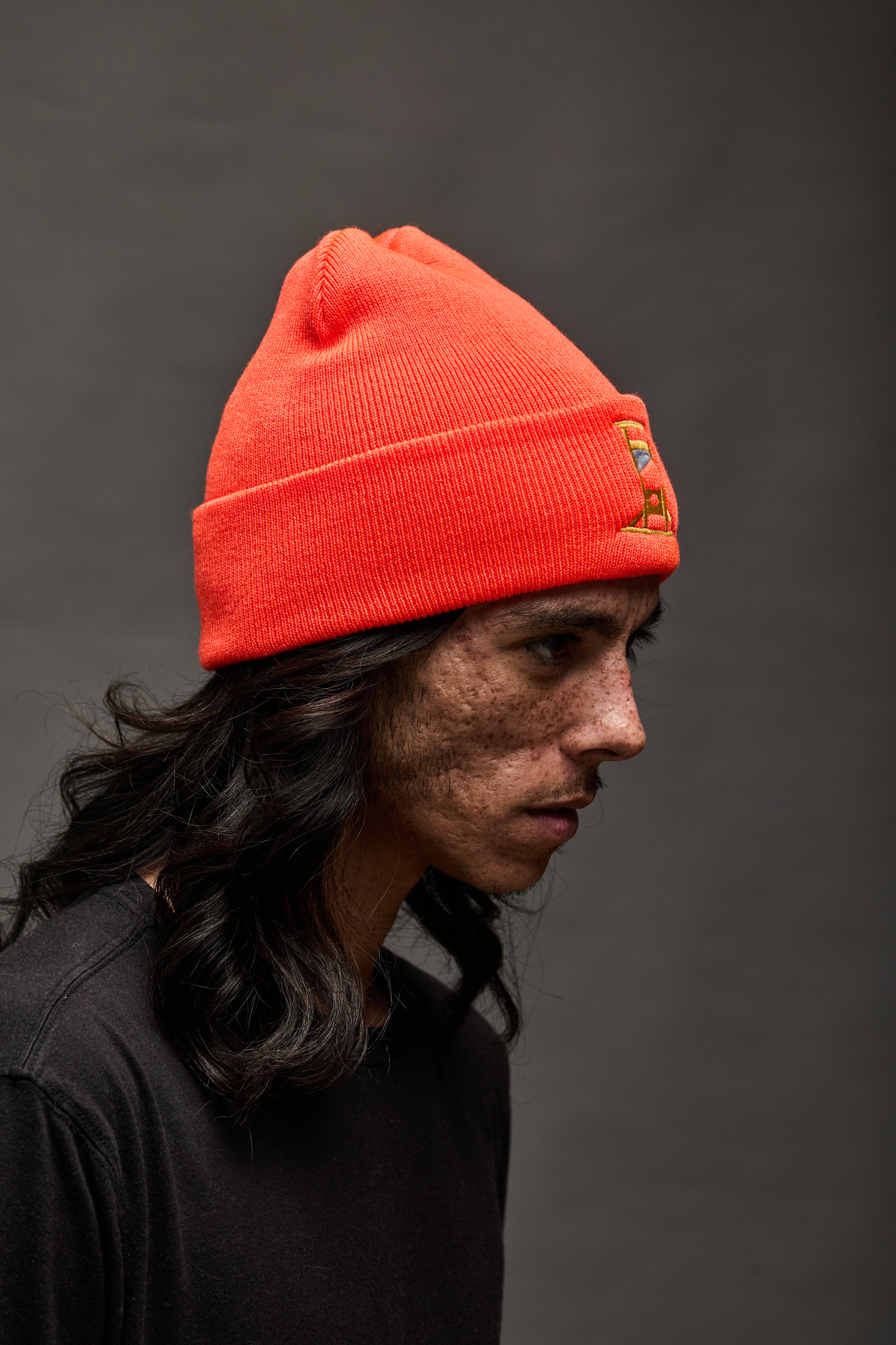 HUNTER ORANGE GUILLOTINE BEANIE