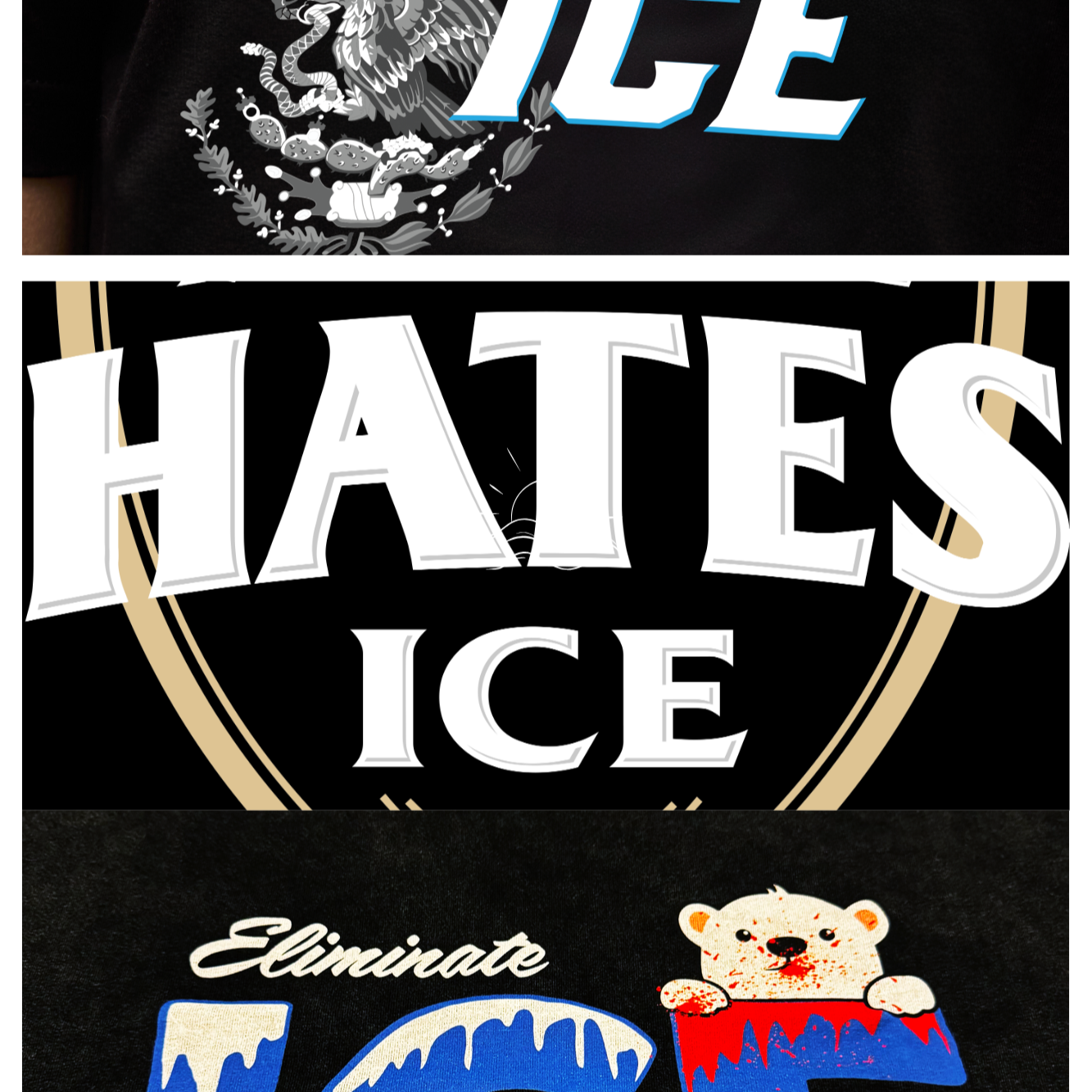 FUCK ICE TSHIRTS BUNDLE