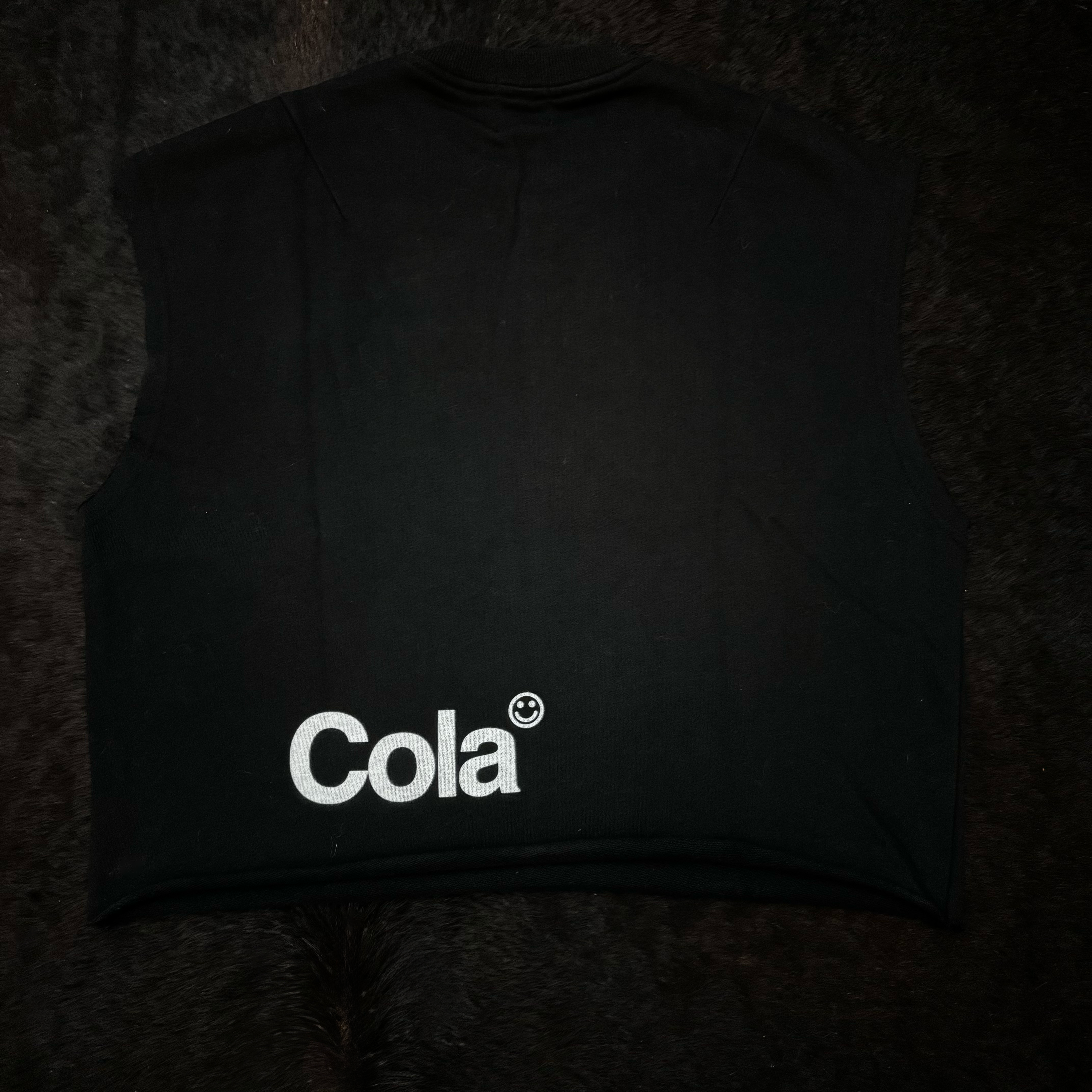 COLA'S GYM CROP MUSCLE TEE