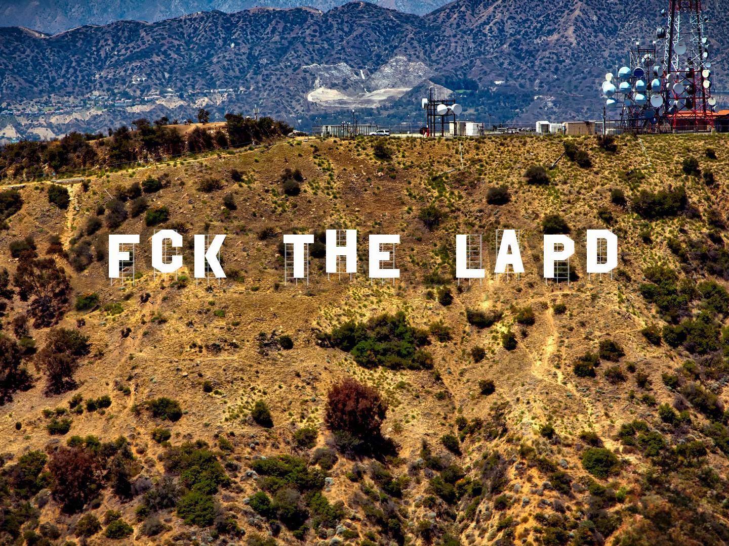 FUCK THE LAPD CLASSIC TEE