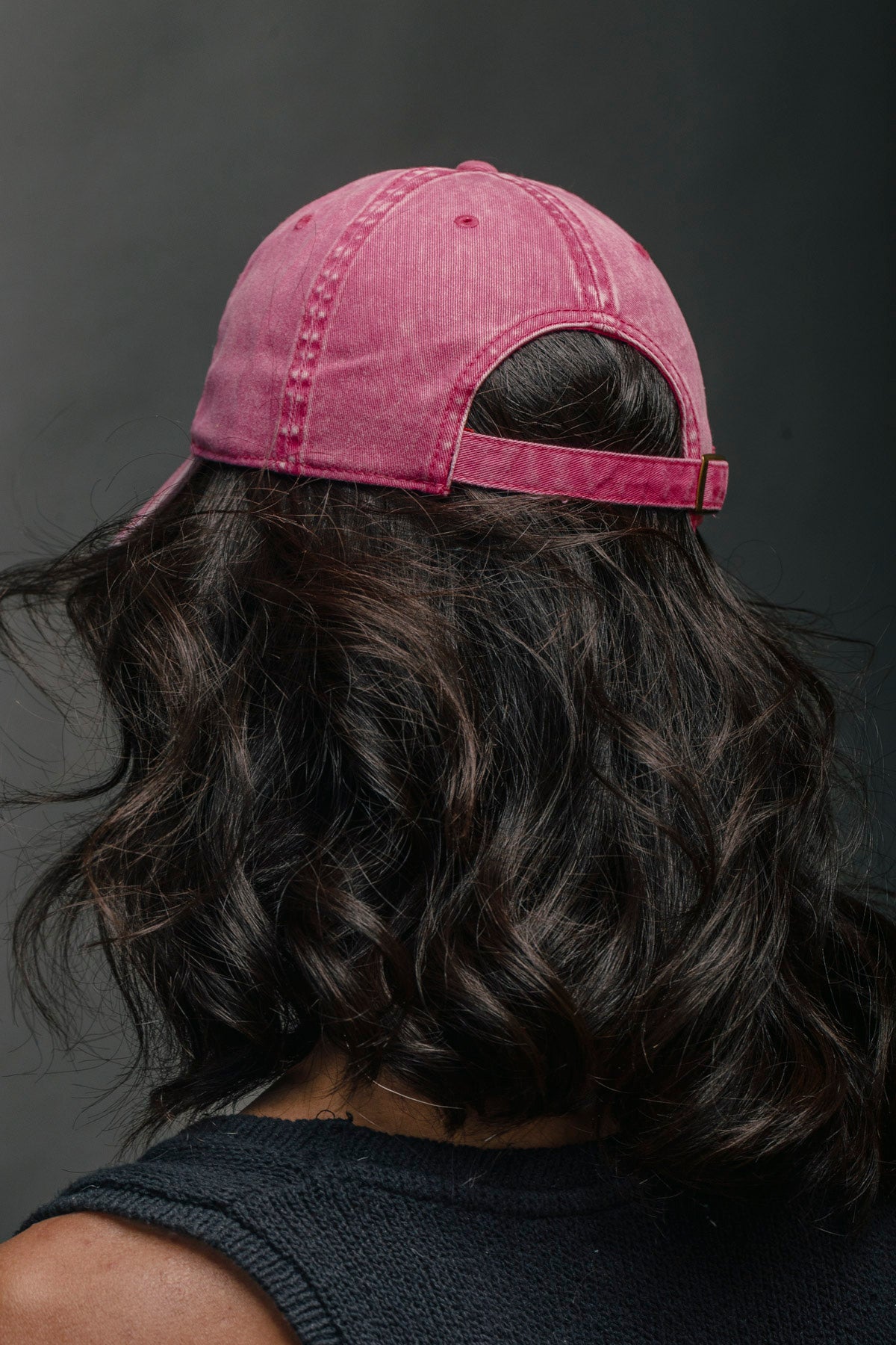 CARTER CAP: PINK ACID WASH