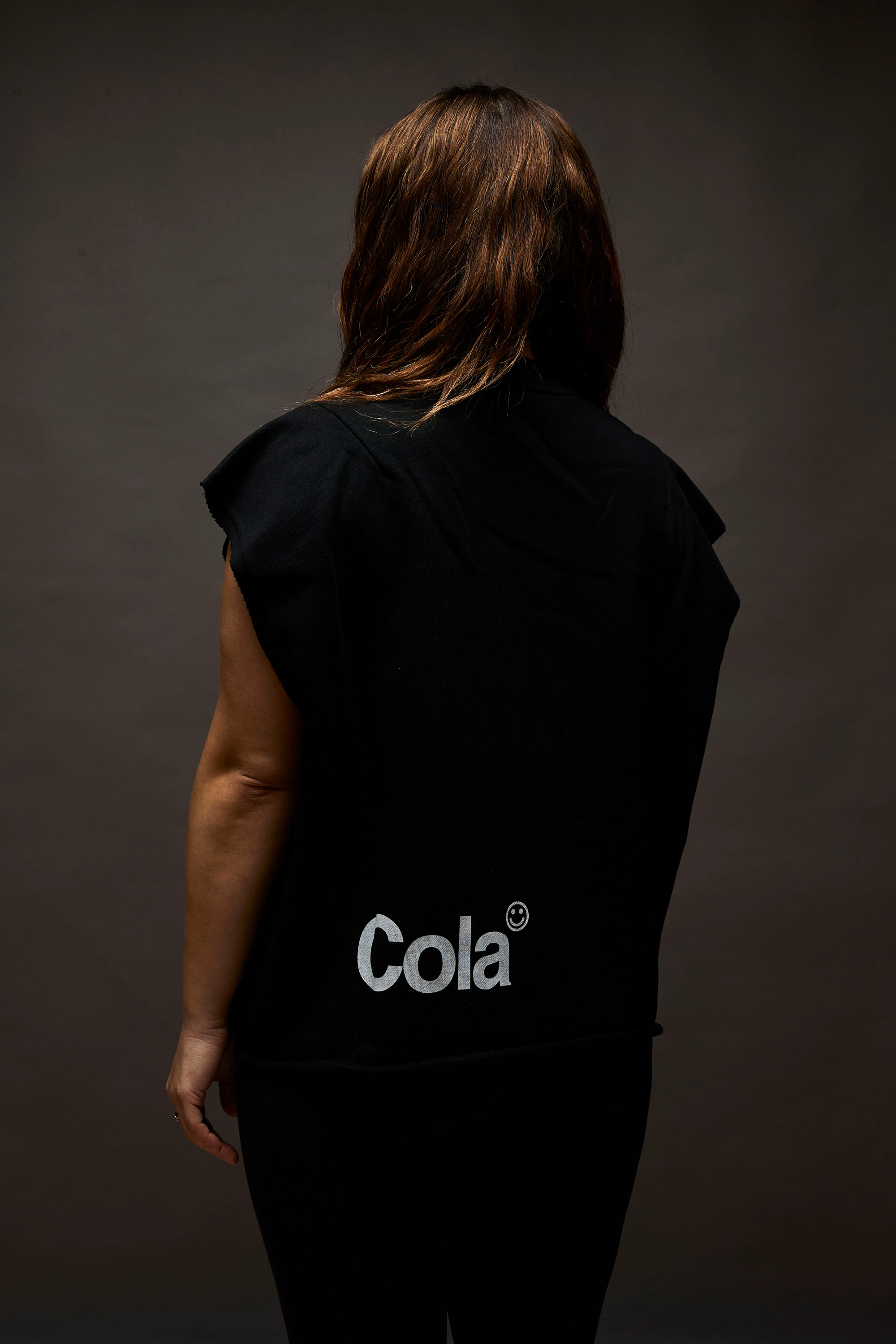 COLA'S GYM CROP MUSCLE TEE